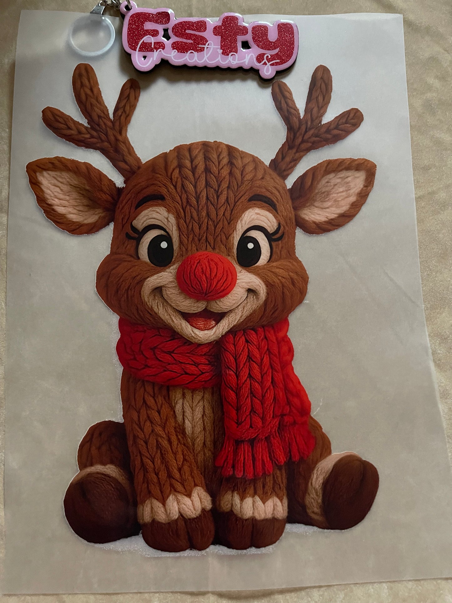 Esty006 DTF transfer para playera o cualquier tipo de tela.