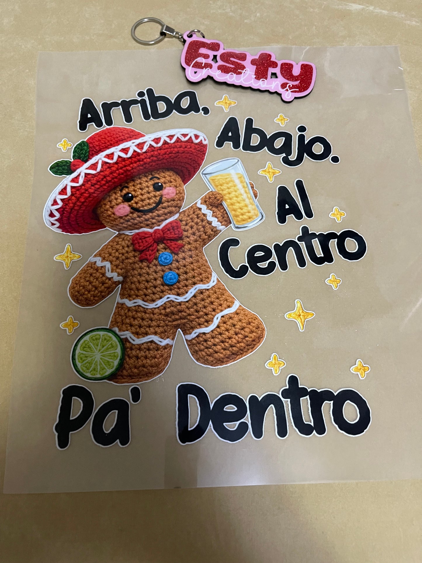 M011 DTF transfer para playera o cualquier tipo de tela.