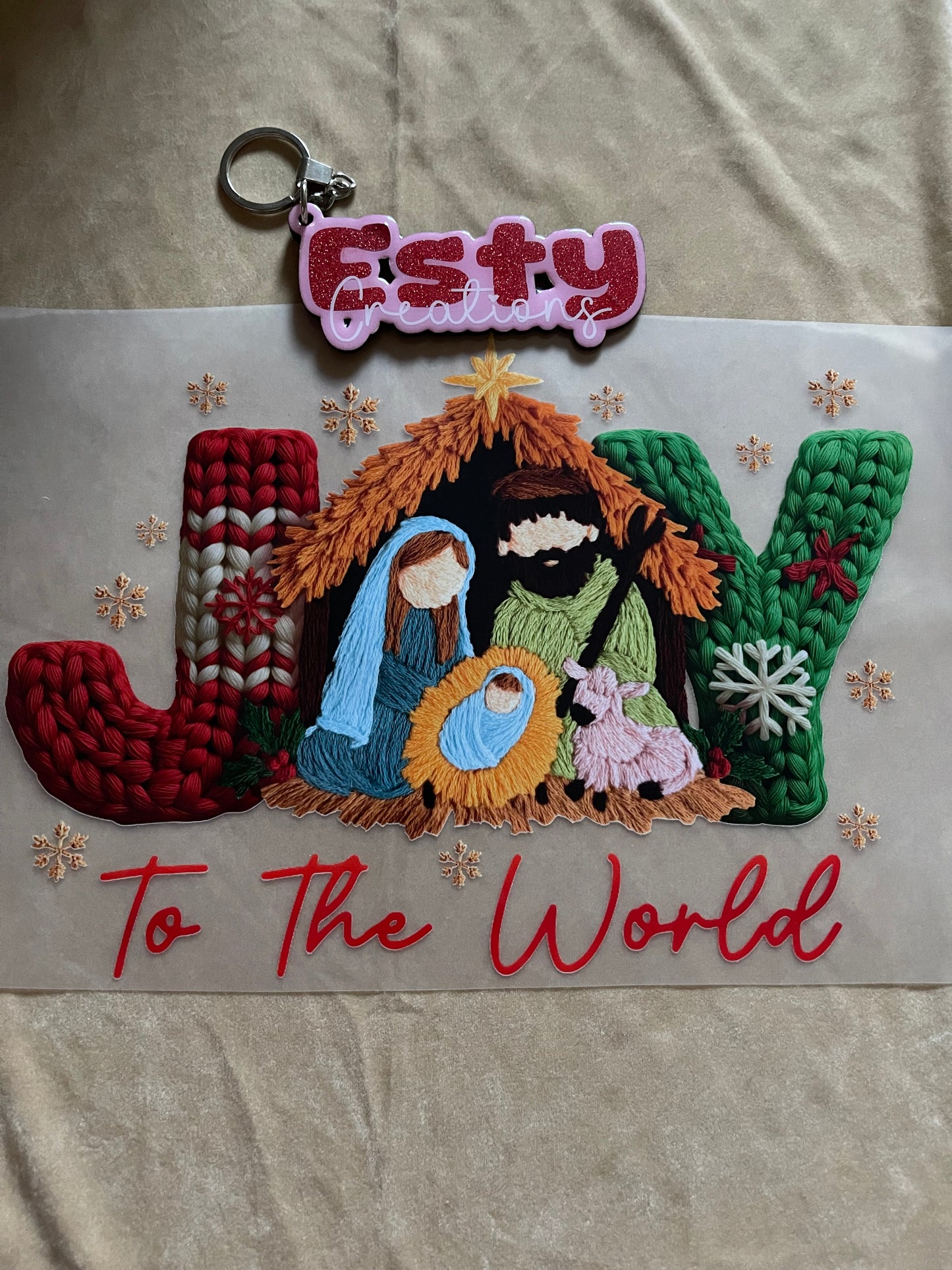 Esty035 DTF transfer para playera o cualquier tipo de tela.