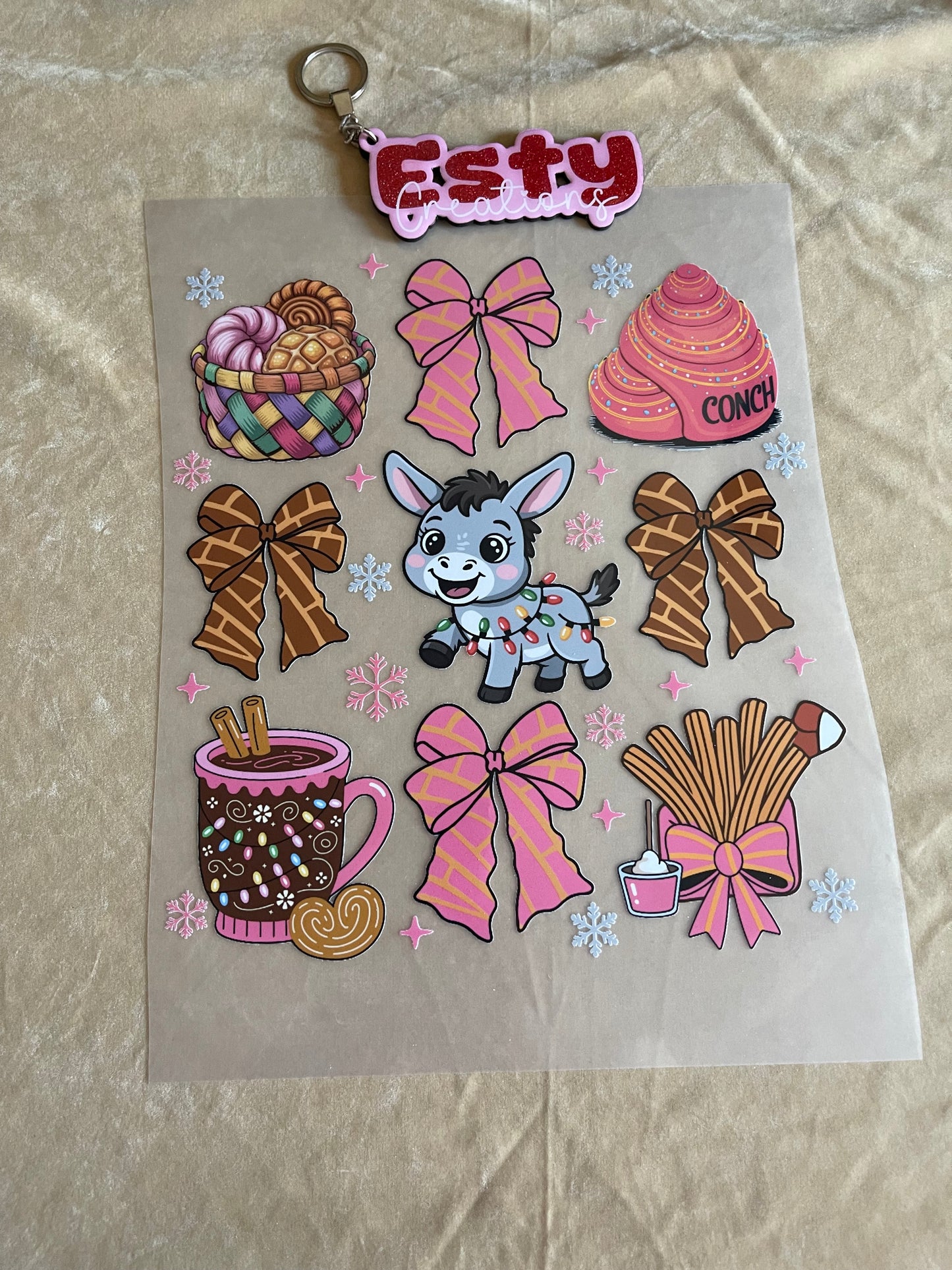 Esty039 DTF transfer para playera o cualquier tipo de tela.