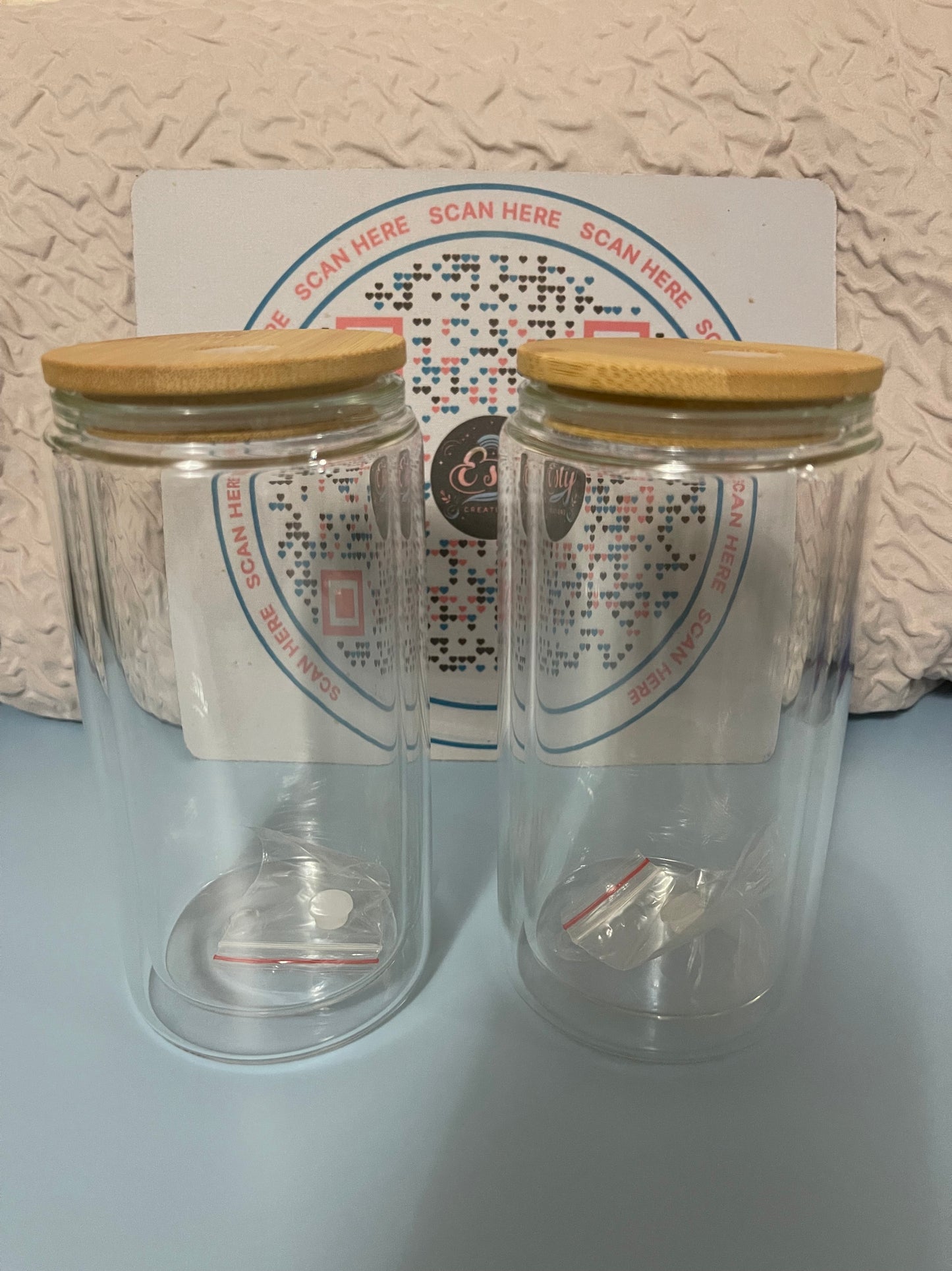 Snow Globe Sublimation con agujero pretaladrado