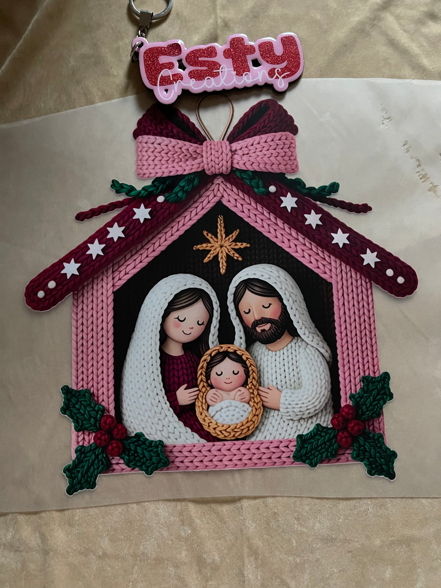 Esty036 DTF transfer para playera o cualquier tipo de tela.