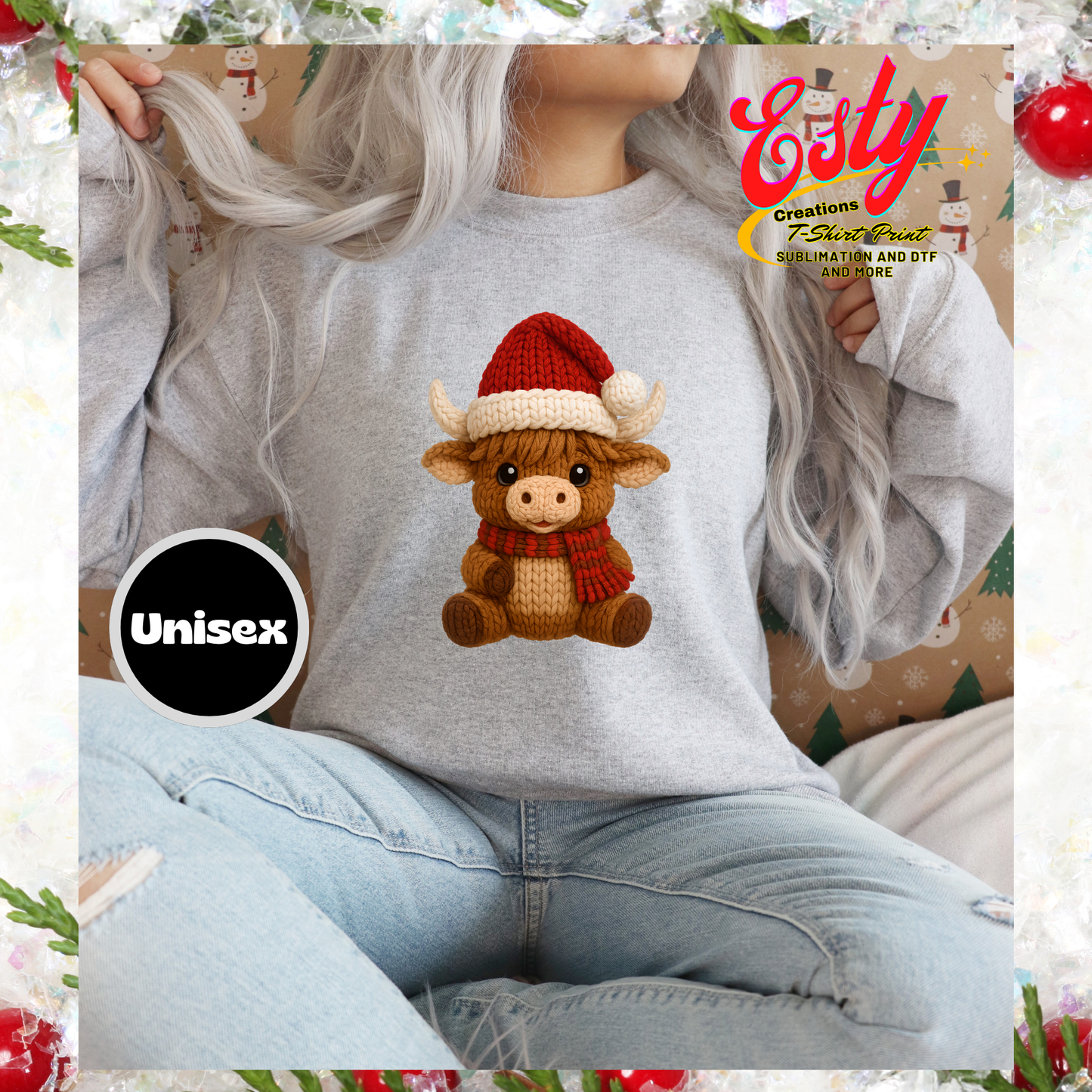 Christmas Red Sweatshirt suéter custom/personalizados/christmas