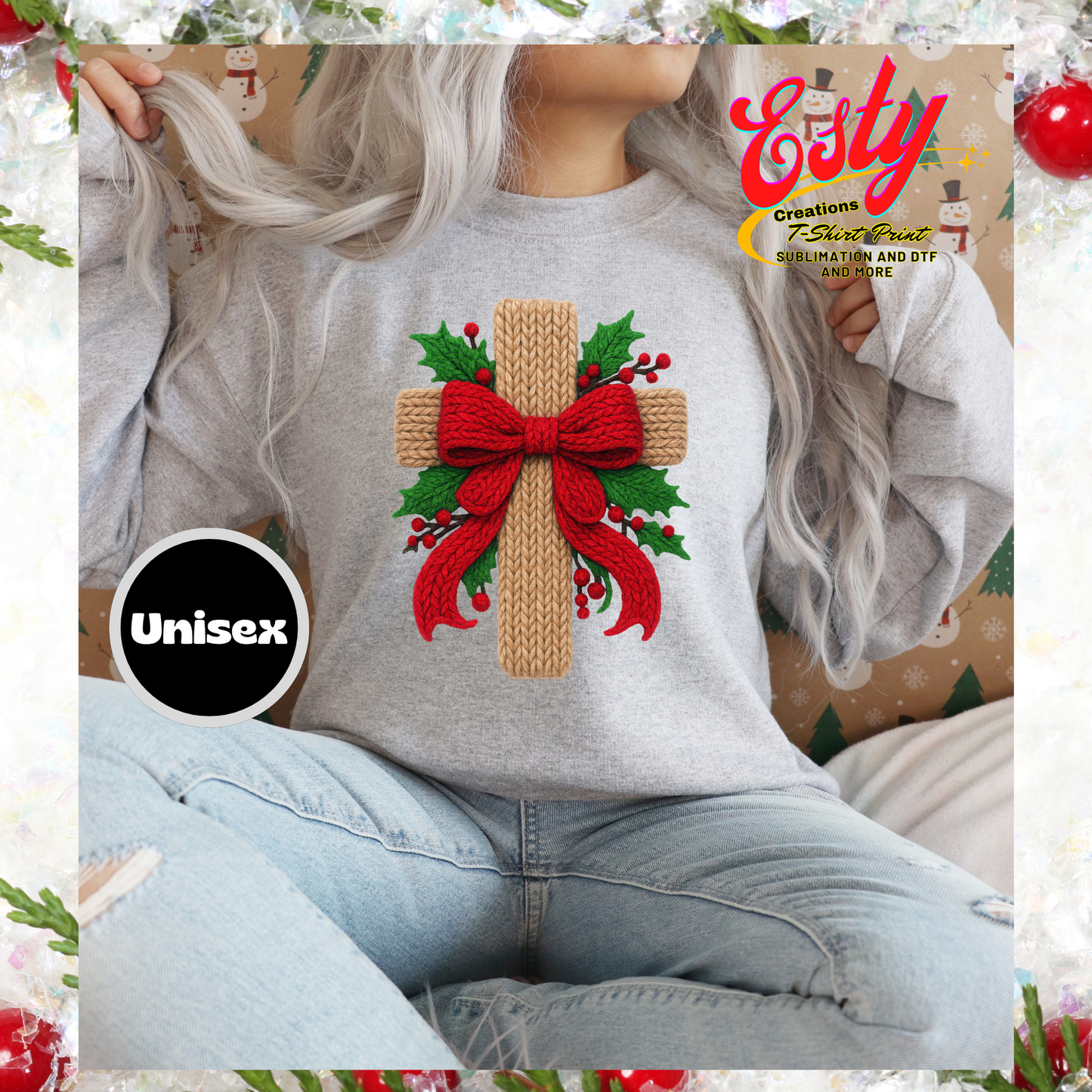 Nacimiento Sweatshirt suéter custom/personalizados/christmas