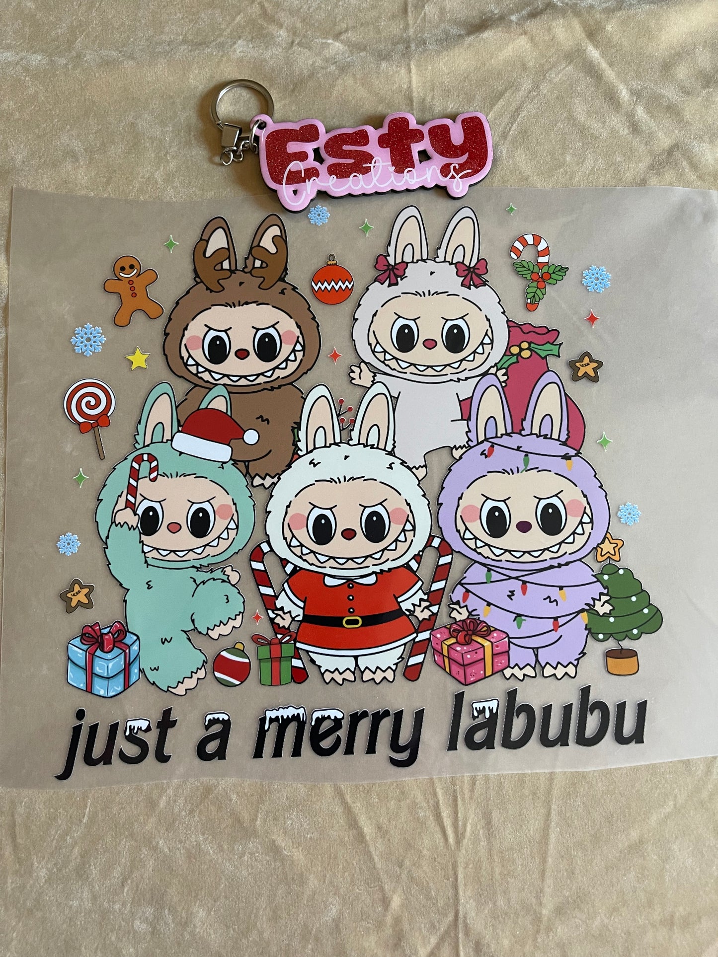 Esty048 DTF transfer para playera o cualquier tipo de tela.