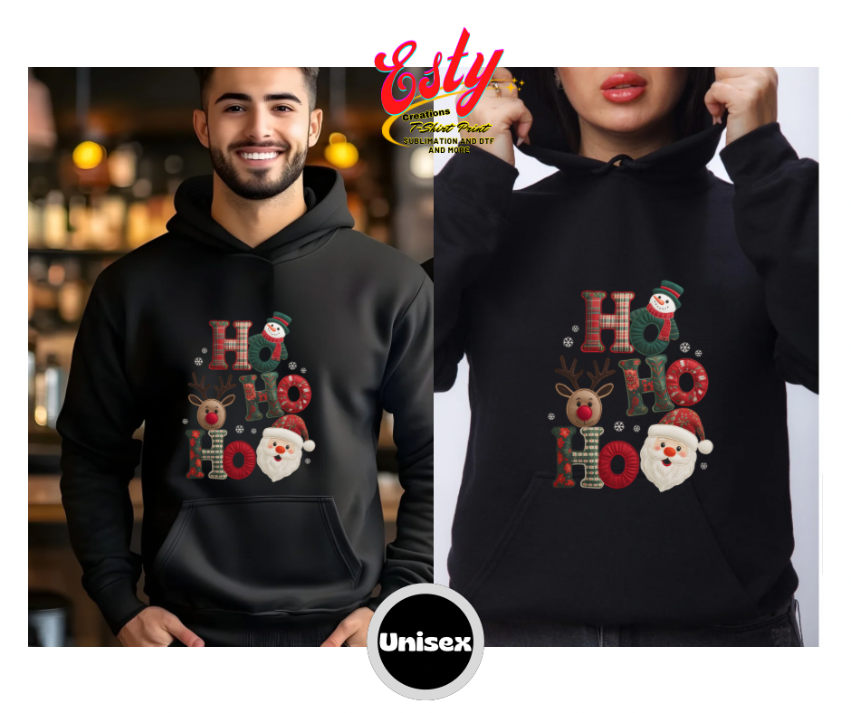 Hohoho hoodies/sudaderas /custom/personalizados/christmas