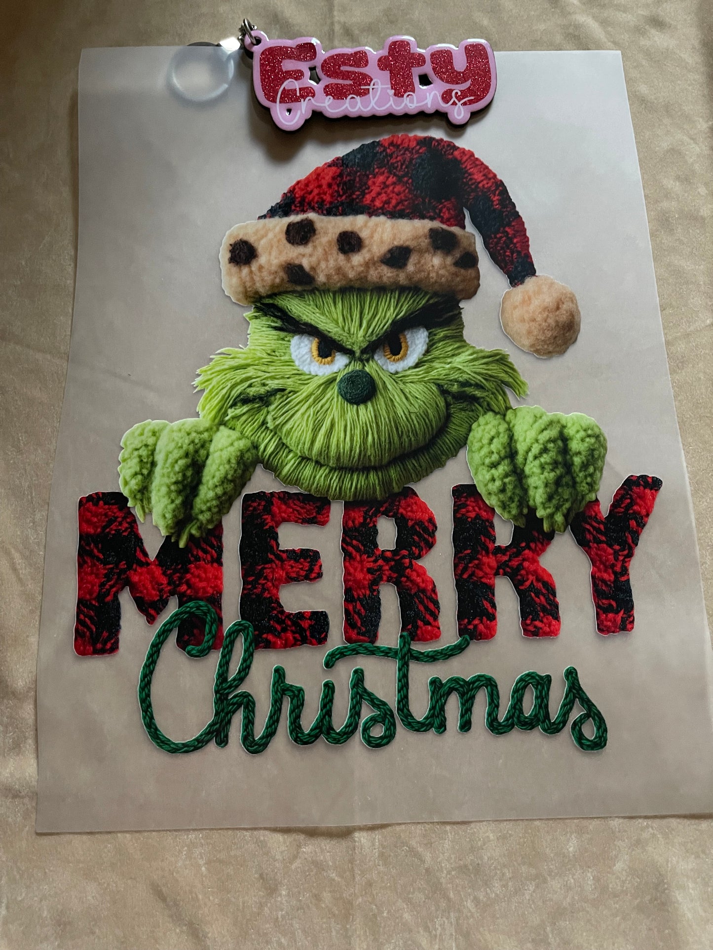 Esty024 DTF transfer para playera o cualquier tipo de tela.