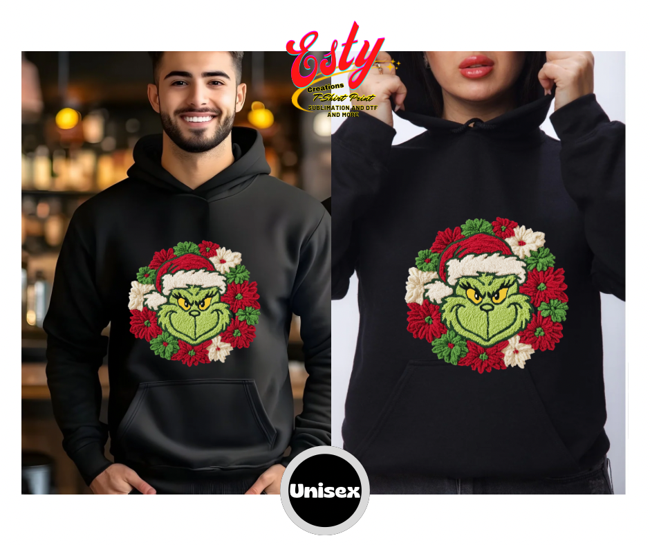 Grinchy hoodies/sudaderas /custom/personalizados/christmas