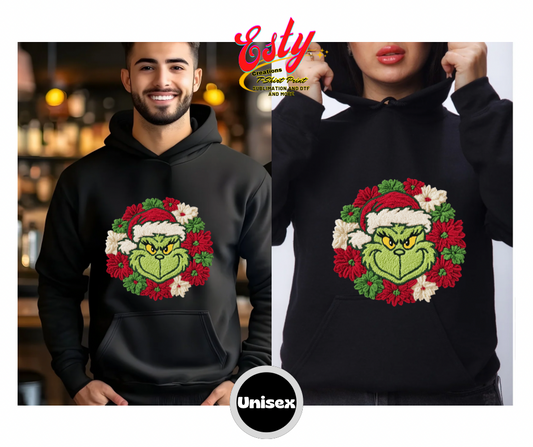Grinchy hoodies/sudaderas /custom/personalizados/christmas