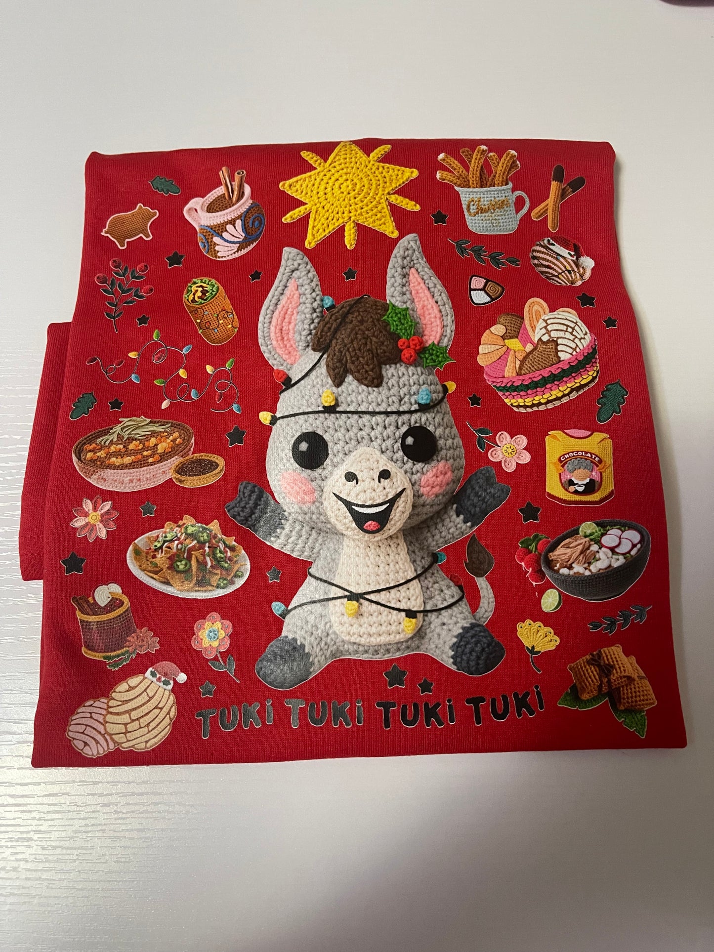 Mexican Christmas T-shirt, sweet bread T-shirt, Spanish Christmas T-shirt, funny Mexican chocolate sweatshirt, pink Christmas style