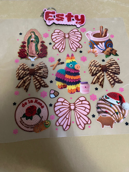 M008 DTF transfer para playera o cualquier tipo de tela.