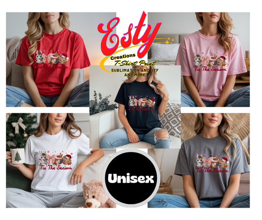 Tis the season pink Mexican Christmas T-shirt, sweet bread T-shirt, Spanish Christmas T-shirt, funny Mexican chocolate sweatshirt, pink Christmas style