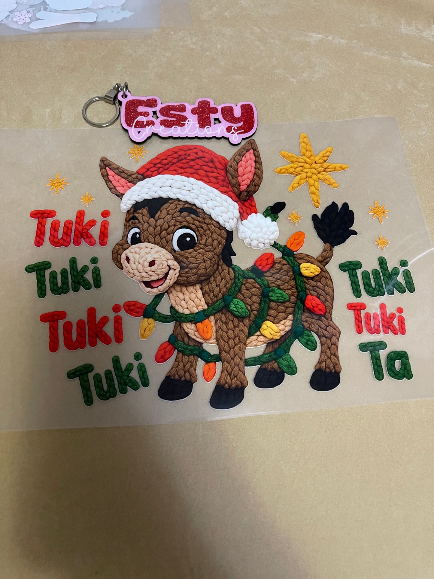 M004 DTF transfer para playera o cualquier tipo de tela.