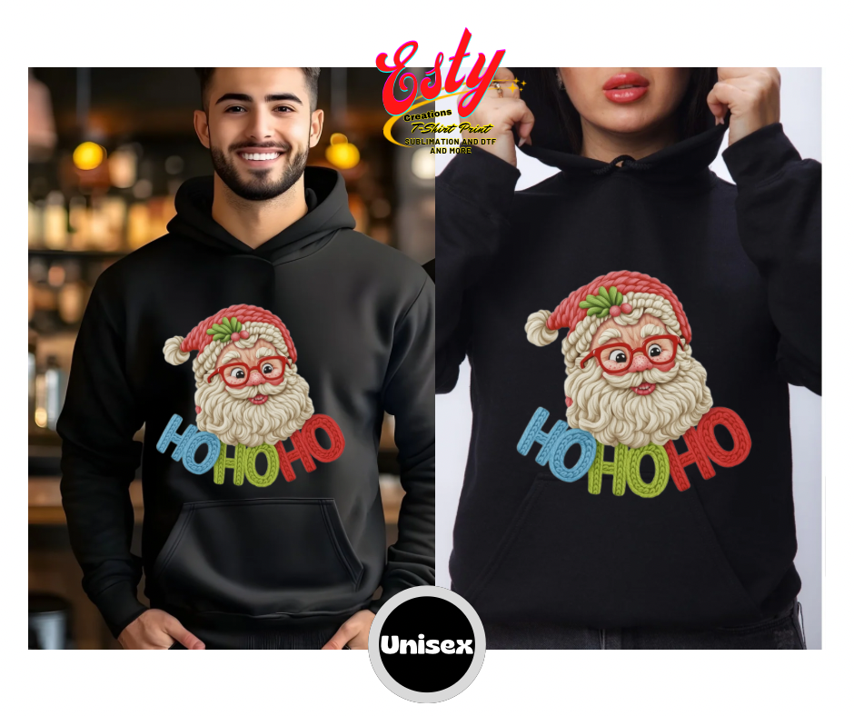 Hohoho hoodies/sudaderas /custom/personalizados/christmas