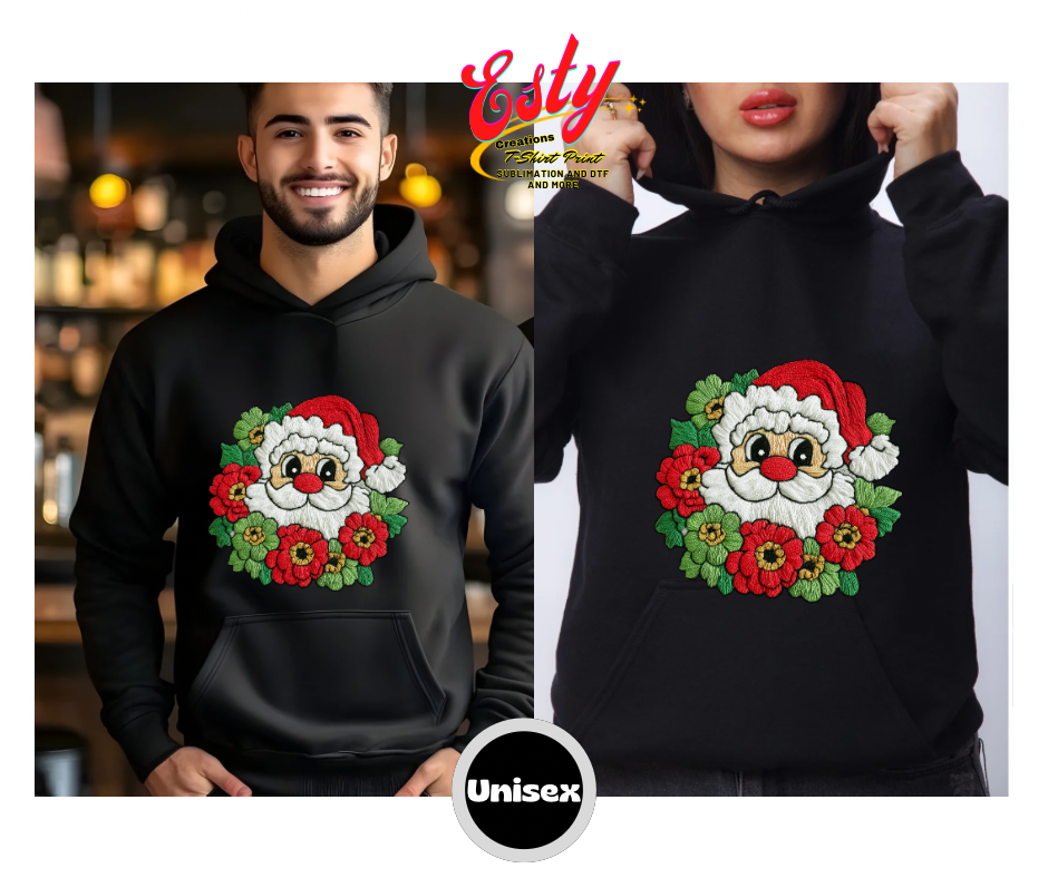 Santa suéter feo Hohoho hoodies/sudaderas /custom/personalizados/christmas