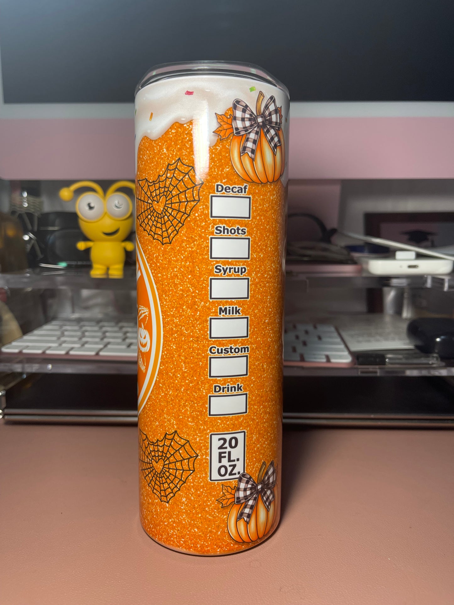 Spooky Vibes  skinny Tumbler 20oz