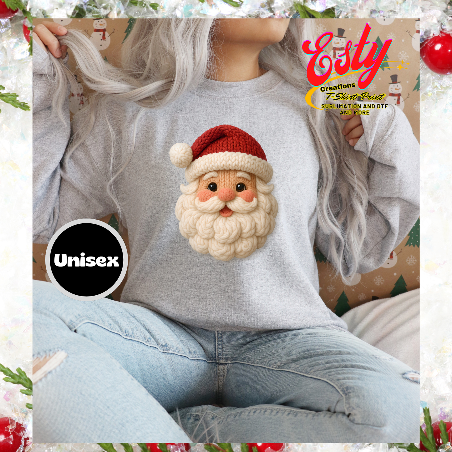 Christmas Red Sweatshirt suéter custom/personalizados/christmas