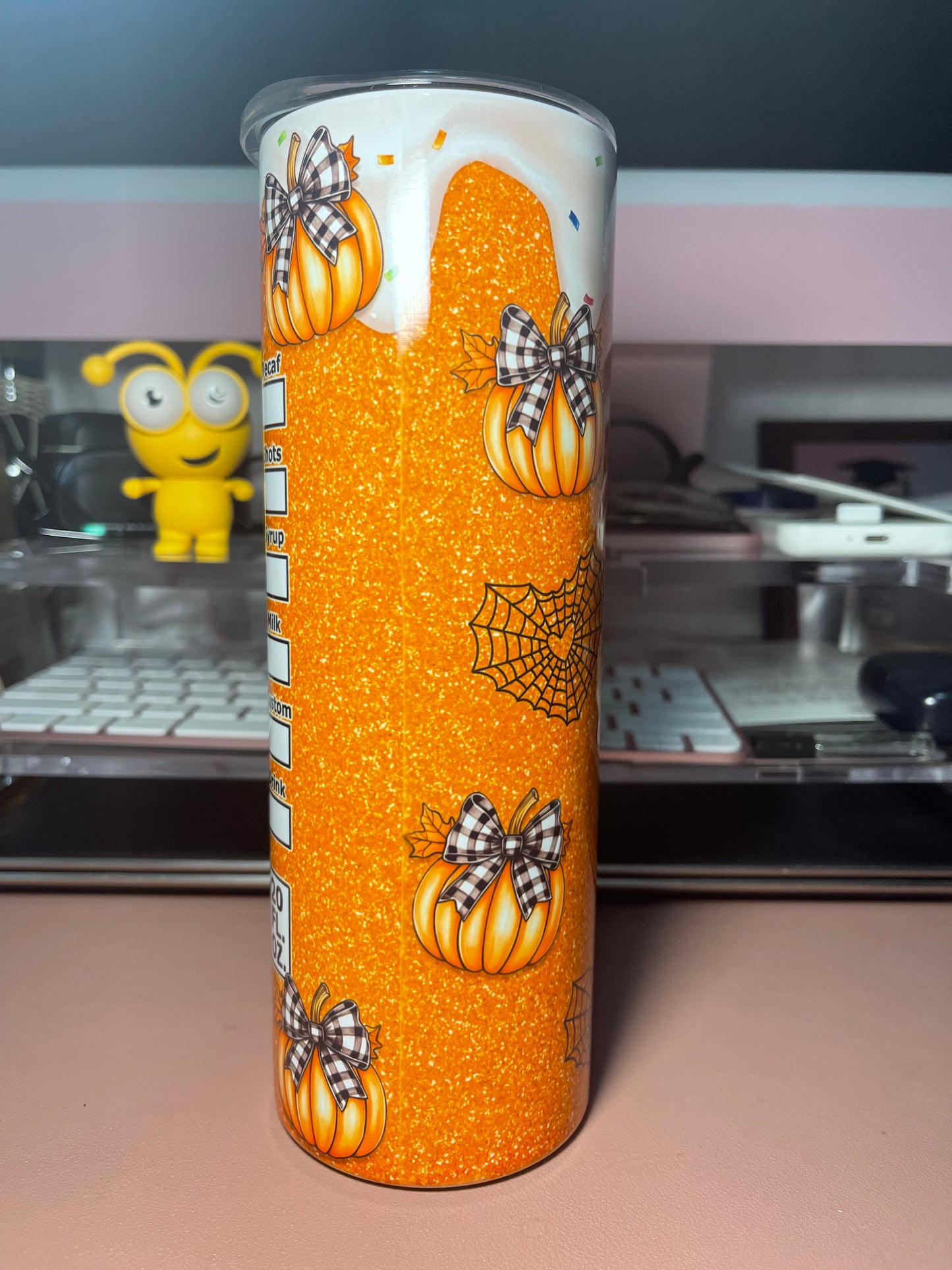 Spooky Vibes  skinny Tumbler 20oz